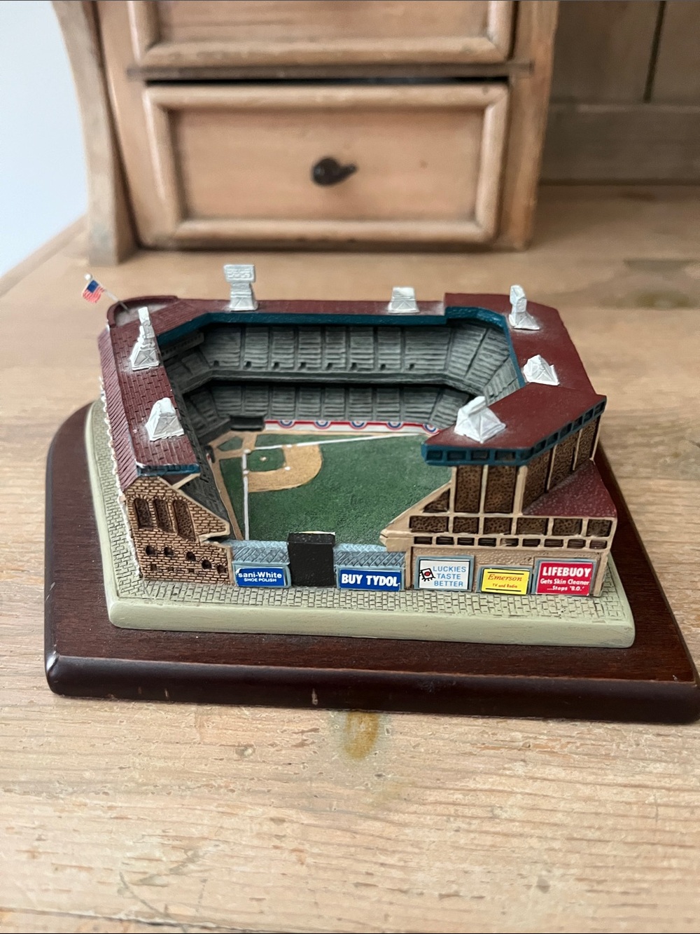 Vintage Danbury Mint Ebbets Field Brooklyn Dodgers 1996 Replica Baseball